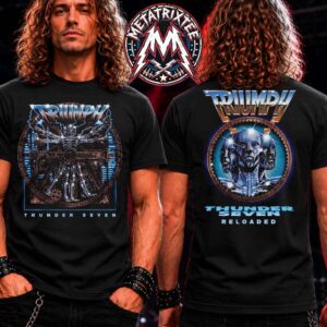 Triumph Thunder Seven 2026 Tee For 50th Anniversary North America Rock And Roll Machine Reloaded 2026 Vintage T-Shirt