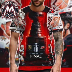 Vegas Golden Knights Vs Carolina Hurricanes Matchup In 2026 Stanley Cup Final All Over Print Shirt