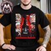 San Antonio Spurs Vs New York Knicks Stadium Essentials 2026 NBA Finals Ticket Matchup Black Short T-Shirt San Antonio Spurs Vs New York Knicks Stadium Essentials 2026 NBA Finals Ticket Matchup Black Short T-Shirt