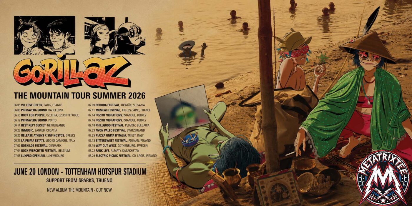 Virtual Melodies Atop Real Peaks What to Expect from Gorillaz Summer Tour 2026