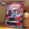 Jalen Brunson Finals MVP Job Finished Never x Nike New York Knicks NBA Champions 2026 Poster Canvas