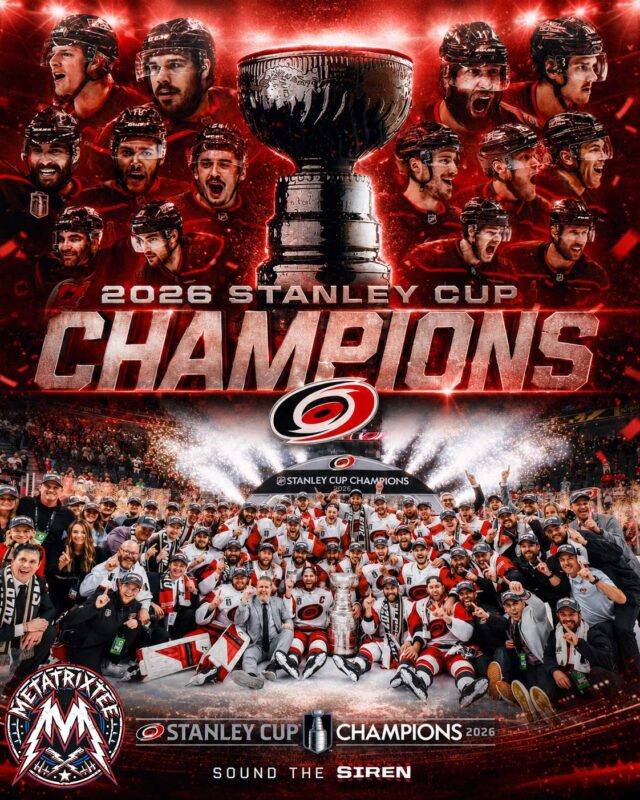 When the Storm Landed How the Carolina Hurricanes Stormed to the 2026 Stanley Cup Championship