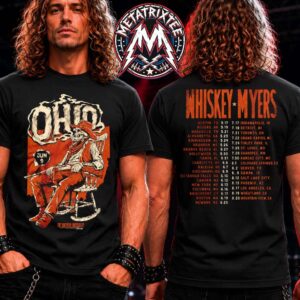 Whiskey Myers Cincinnati OH Merch Tee At Riverbend Music Center On June 9 The Southern Hospitality Tour 2026 Short T-Shirt