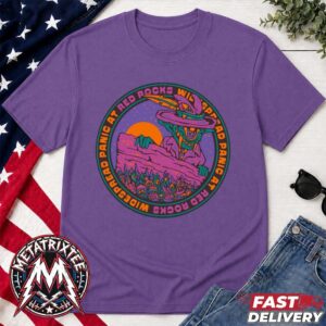 Widespread Panic Morrison Colorado 2026 Tee By Young And Sick At Red Rocks Amphitheatre On June 26th 27th And 28th 2026 Purple T-Shirt