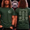 Isle of Wight Festival 2026 Woman in The Moon 2026 Line-Up Tee For Isle of Wight UK On June 18th To 21st 2026 Black T-Shirt