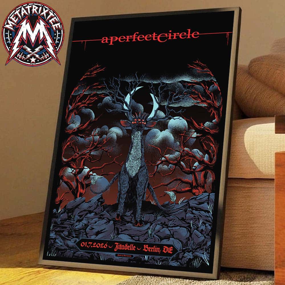 A Perfect Circle Tonight Live In Berlin Germany Show Poster At The Zitadelle Spandau On July 1 2026 Poster Canvas A Perfect Circle Tonight Live In Berlin Germany Show Poster At The Zitadelle Spandau On July 1 2026 Poster Canvas