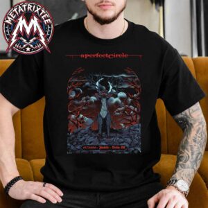 A Perfect Circle Tonight Live In Berlin Germany Show Poster At The Zitadelle Spandau On July 1 2026 Short Black T-Shirt