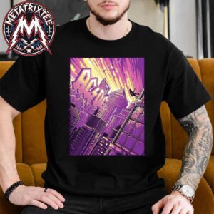 ACDC Charlotte PWR UP Tour 2026 Poster For July 11 At Bank of America Stadium In North Carolina Unisex T-Shirt