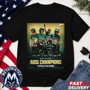 AUSL Championship 2026 Utah Talons Take Down The Bandits To Back-To-Back The Champions Premium T-Shirt