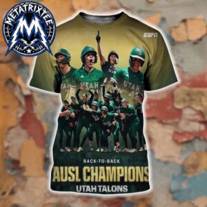 AUSL Championship 2026 Utah Talons Take Down The Bandits To Back-To-Back The Champions Unisex T-Shirt