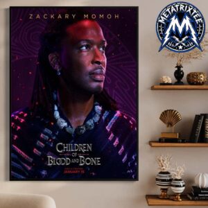 Adetayo Starring Zackary Momoh Poster For Children Of Blood And Bone Releasing On Jan 15 2027 Durable Poster Canvas