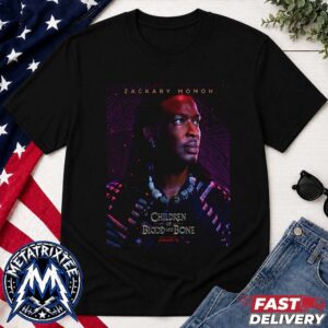 Adetayo Starring Zackary Momoh Poster For Children Of Blood And Bone Releasing On Jan 15 2027 Vintage T-Shirt