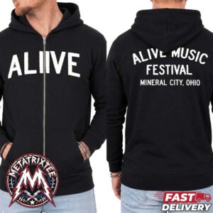 Alive Music Festival 2026 Classic Tee For Mineral City Ohio On July 16–18 2026 At Atwood Lake Park Zip Hoodie T-Shirt