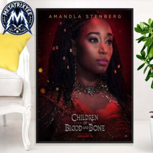 Amandla Stenberg Poster For Film Character Amari In Children Of Blood And Bone Releasing On Jan 15 2027 Professional Poster Canvas