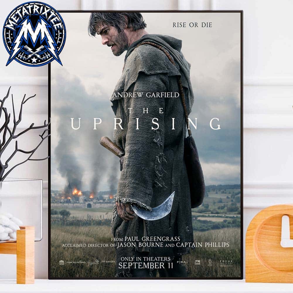 Andrew Garfield Poster For Film The Uprising Theatrical Release On September 11 2026 Premium Poster Canvas Andrew Garfield Poster For Film The Uprising Theatrical Release On September 11 2026 Premium Poster Canvas