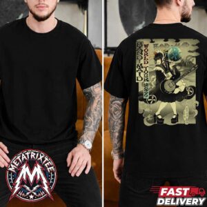 Band-Maid WT 2026 UKIYO-E Merch Tee For World Tour 2026 Artwork By KOJIMAN Black Short T-Shirt