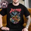 Band-Maid WT 2026 UKIYO-E Merch Tee For World Tour 2026 Artwork By KOJIMAN Black Short T-Shirt Band-Maid WT 2026 UKIYO-E Merch Tee For World Tour 2026 Artwork By KOJIMAN Black Short T-Shirt
