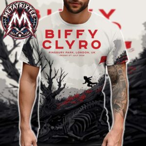 Biffy Clyro Tonight Poster In London England At Finsbury Park On July 4th 2026 All Over Print Shirt