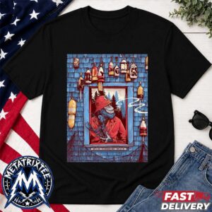 Billy Strings Night 1 Official Poster Show By Dan Dippel At The Cross Insurance Arena In Portland ME on July 24 2026 Vintage T-Shirt
