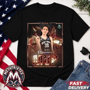Breanna Stewart Made History By Being Named The 2026 WNBA Commissioner’s Cup MVP Short T-Shirt