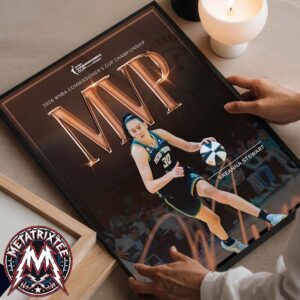 Breanna Stewart Named To MVP 2026 Commissioner’s Cup In New York Liberty 2026 WNBA Commissioner’s Cup Champions Poster Canvas