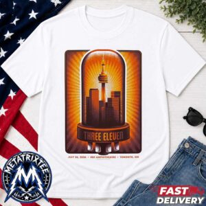 Canada 311 Poster Show At The RBC Amphitheatre In Toronto Ontari On July 26 2026 White T-Shirt