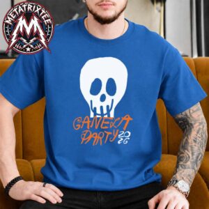 Canela Party 2026 de Torremolinos Espana Merch Tee del 27 al 29 de agosto de 2026 en el Recinto Ferial Blue T-Shirt