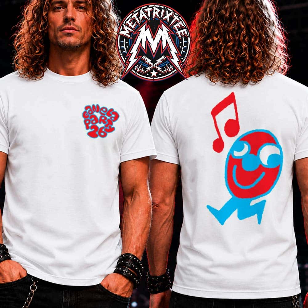 Canela Party 2026 de Torremolinos Espana Merch Tee del 27 al 29 de agosto de 2026 en el Recinto Ferial Short White T-Shirt Canela Party 2026 de Torremolinos Espana Merch Tee del 27 al 29 de agosto de 2026 en el Recinto Ferial Short White T-Shirt