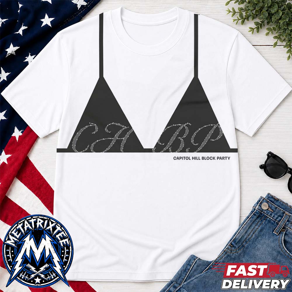 Capitol Hill Block Party 2026 Merch CHBP Bikini Tee For Seattle WA On August 7-9 White T-Shirt Capitol Hill Block Party 2026 Merch CHBP Bikini Tee For Seattle WA On August 7-9 White T-Shirt