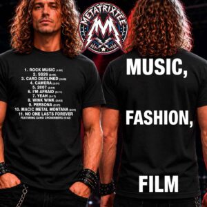 Charli XCX Music Fashion Film Album Out July 24th 2026 Tee Track List Two Sided White T-Shirt