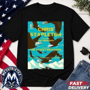 Chris Stapleton Poster For All-American Road Show 2026 At Rogers Arena In Vancouver BC On July 22 2026 Vintage T-Shirt