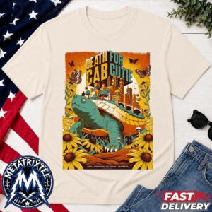 Columbia MD Death Cab For Cutie Poster Tour At The Merriweather Post Pavilion On July 21 2026 Vintage T-Shirt