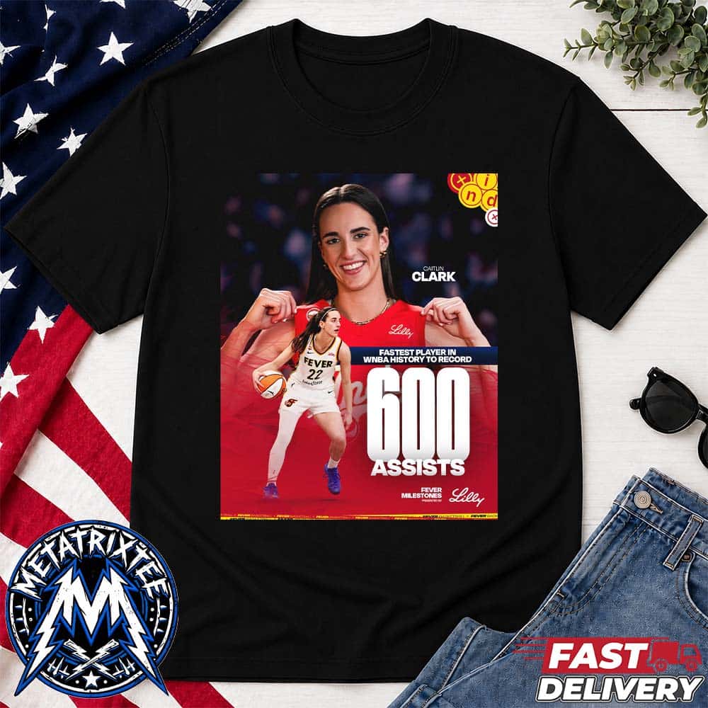 Congrats Caitlin Clark To The Fastest Player WNBA History Reach 600 Assists In Only 72 Games Short Black T-Shirt Congrats Caitlin Clark To The Fastest Player WNBA History Reach 600 Assists In Only 72 Games Short Black T-Shirt