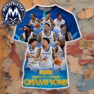 Congrats Golden State Warriors Claim 2026 NBA Summer League Champions All Over Print Shirt