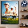 First PGA Tour Victory For Jackson Koivun At The 3M Open Professional Poster Canvas