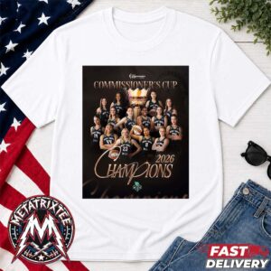 Congrats New York Liberty To The 2026 WNBA Commissioner’s Cup Champions Unisex T-Shirt