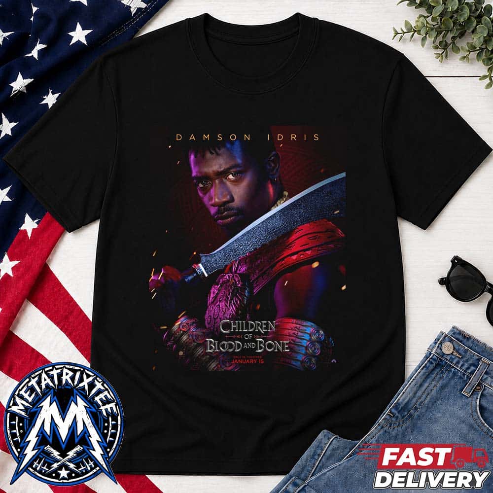 Damson Idris Is Inan Official Poster For Children Of Blood And Bone In Theaters January 15 2027 Premium T-Shirt Damson Idris Is Inan Official Poster For Children Of Blood And Bone In Theaters January 15 2027 Premium T-Shirt