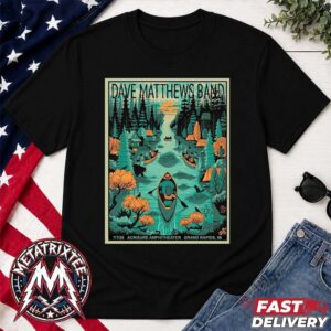 Dave Matthews Band Live Concert At The Acrisure Amphitheater Poster For Grand Rapids Michigan On July 7 2026 Summer Tour Unisex T-Shirt