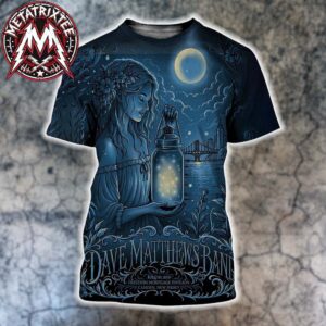 Dave Matthews Band Poster Concert At Freedom Mortgage Pavilion In Camden In NJ On July 10 2026 All Over Print Shirt