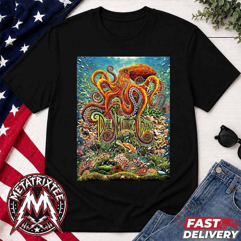 Dave Matthews Band Poster Concert At Freedom Mortgage Pavilion In Camden In NJ On July 11 2026 Premium T-Shirt Dave Matthews Band Poster Concert At Freedom Mortgage Pavilion In Camden In NJ On July 11 2026 Premium T-Shirt