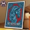 Dave Matthews Band Two-Night Poster For Albany Med Health System at SPAC In Saratoga Springs NY On July 17 And 18 2026 Poster Canvas