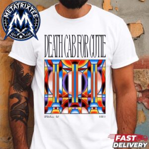 Death Cab For Cutie 2026 Poster Show At The RBC Amphitheatre In Toronto ON On July 19 Unisex T-Shirt