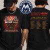 Goldfinger North American Tour Dates List Tee On Nov 19 In McKees Rocks Nov 20 Baltimore And Nov 21 In Sayreville 2026 Short Black T-Shirt