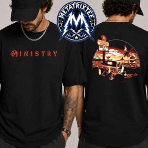 Diner Hotrod Tee Take Out Or Delivery For Ministry Hate To Go 2026 Two Sided Print T-Shirt