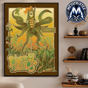 Dirty Heads So Glad You Made It Tour 2026 Posster At The Pine Knob Music Theatre In Clarkston Michigan On July 30 Premium Poster Canvas