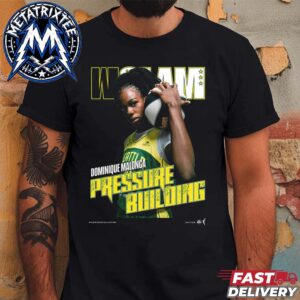 Dominique Malonga Team Seattle Storm WNBA Pressure Building WSLAM Digital Cover Black T-Shirt