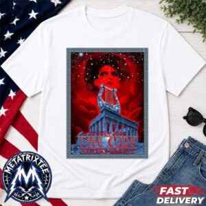Ejekt Festival 2026 Day 2 The Cure Show Poster At Telekom Center In Athens Greece On July 15th 2026 Premium T-Shirt