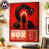 System Of A Down Berlin Red Edition Poster For July 8 2026 At Olympiastadion In Germany Premium Poster Canvas
