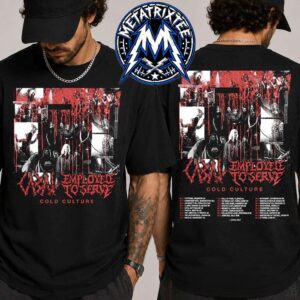 Employed to Serve and CABAL 2026 Cities List For UK And European Tour Start November 11th To December 5th 2026 Unisex T-Shirt