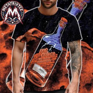 Eric Church Morrison Three-Night Poster For The Red Rocks Amphitheatre In Colorado On July 6th 7th And 8th 2026 All Over Print Shirt